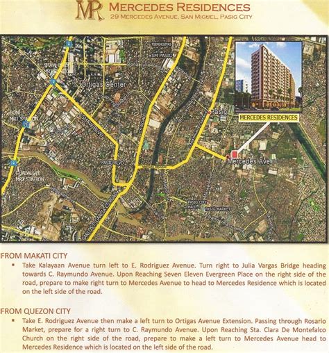 sb mercedes pasig|Mercedes Avenue Map .